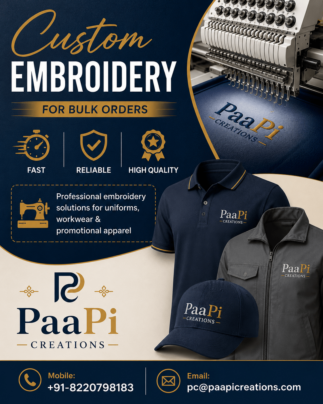 Custom Embroidery
