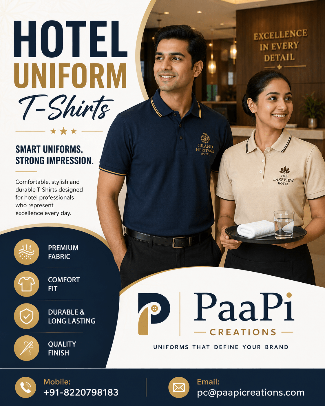 Hotel Uniform T-Shirts