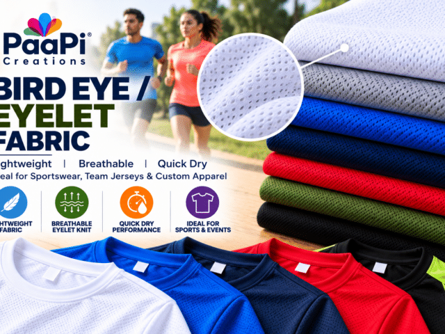 Bird Eye Fabric for Sports T-Shirts and Team Jerseys