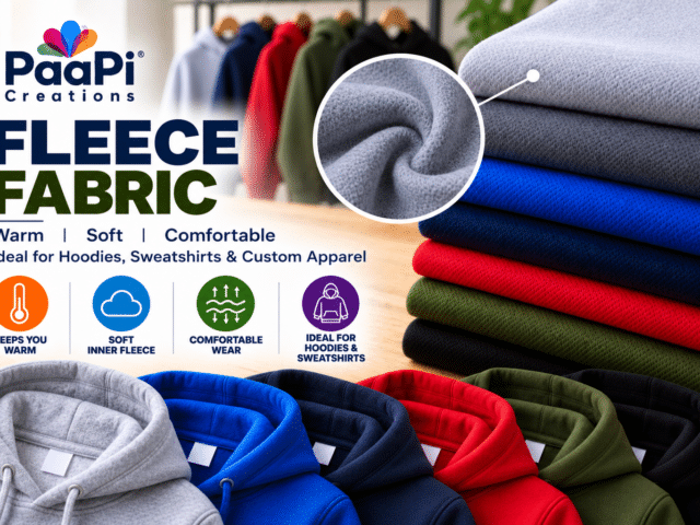 Fleece Fabric for Custom Hoodies and Sweatshirts