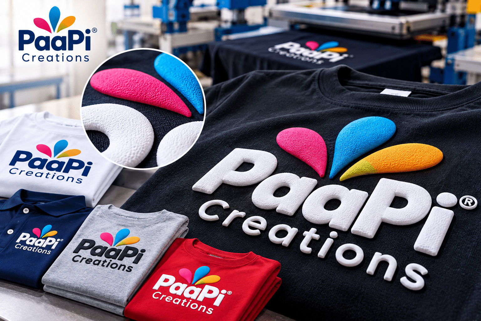High-Density Printing on Custom T-Shirts