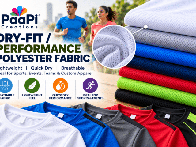 Performance Polyester Fabric for Sports T-Shirts and Sportswear