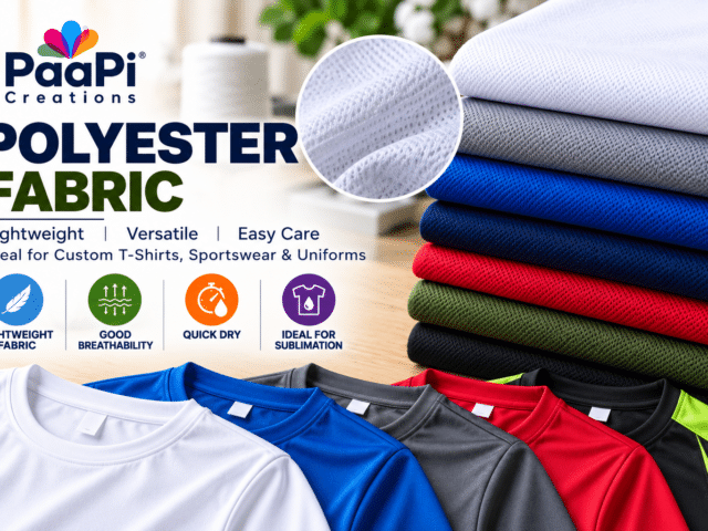 Polyester Fabric for Custom T-Shirts & Sportswear